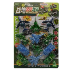 Juego de Vehículos de Guerra para Niños