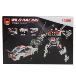 Set Auto de Blocks 2 en 1 Transformable en Robot