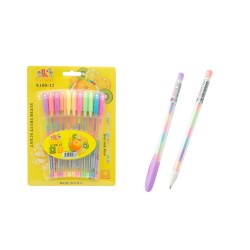 Plumas de colores con aroma