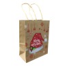 Bolsa de regalo navideña 12x15cm (docena)