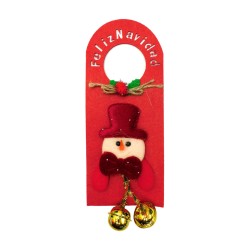 Decoración Navideña para Pomos de Puerta: Adornos Festivos para Puertas en Navidad