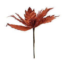 Flor de nochebuena artificial chica