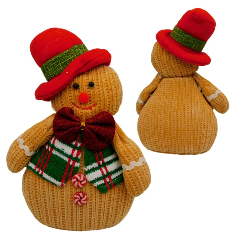 Muñeco de Jengibre Iluminado de Tela