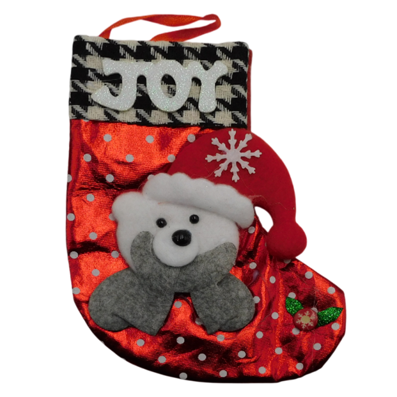 Adorno Navideño Bota Chica