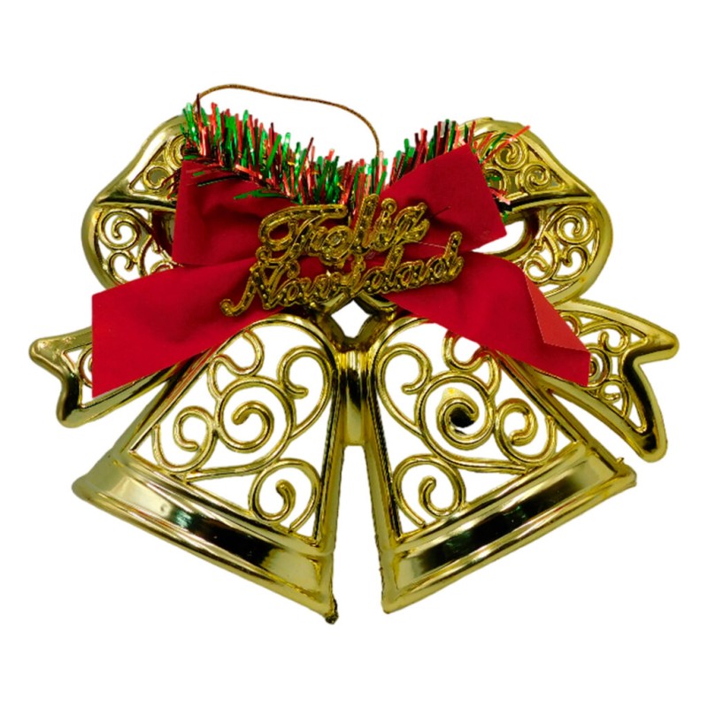 Adorno navideño de campanas