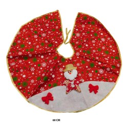 Pie de árbol navideño chico