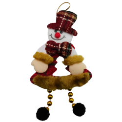 Adorno de Pino Navideño con Personaje Festivo