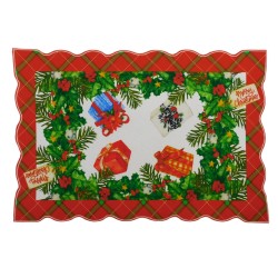 Docena de Manteles Individuales Navideños