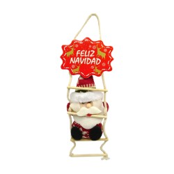 Adorno “Feliz Navidad” escalera