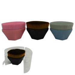 Docena de Brochas Kabuki Planas para Maquillaje