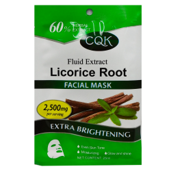 Mascarilla Facial con Extracto de Regaliz