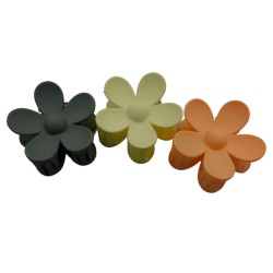 Pinzas de Cabello con Diseño de Flor – Pack de Docena