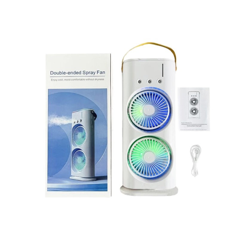 Ventilador para escritorio doble