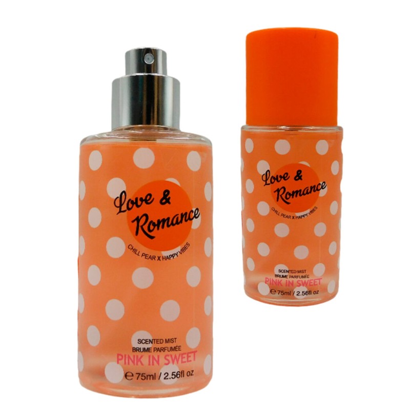 Perfume corporal aromas frescos