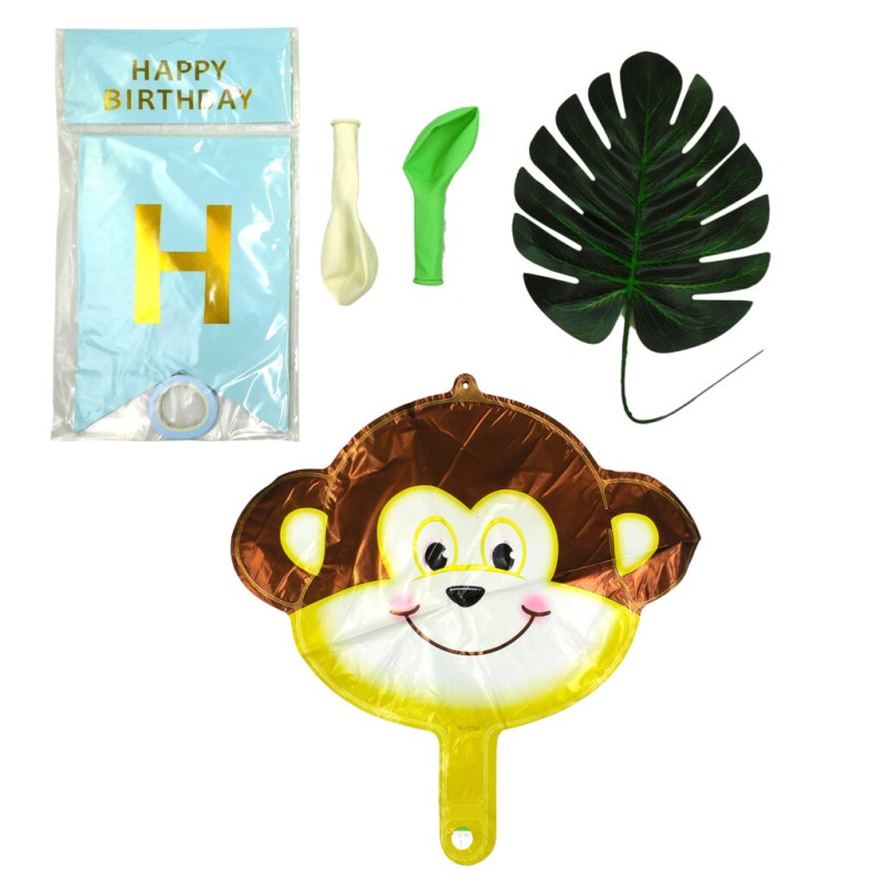 Set Happy birthday animales