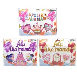 Set de globos Feliz día mamá