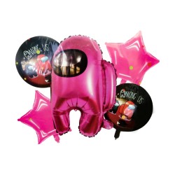 Set de globos personajes famosos