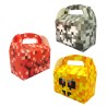 Caja armable para dulces tipo minecraft