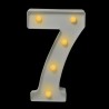 Numero con luz led “7”