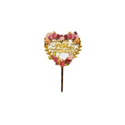 Letrero para pastel v/diseños