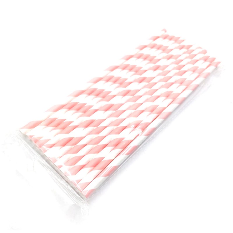 Popote biodegradable bicolor mate.