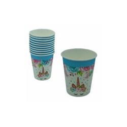 Vasos para fiesta UNICORNIOS