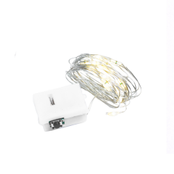 Luces LED Amarillas de Alambre de 3 Metros