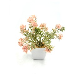 Flor artificial varios colores