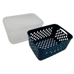 Juego de 3 Tuppers con Canasta Coladora
