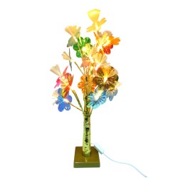 Árbol con luz